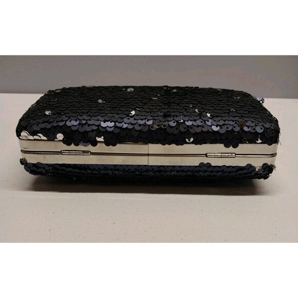 Vintage Clutch Evening Bag Sequin Handbag Special Occasion Prom Wedding Party - Picture 4 of 11